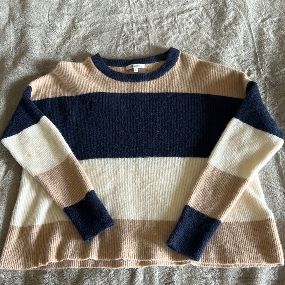 Madewell stripped sweater